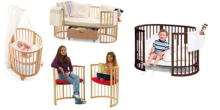 Stokke Sleepi – кроватка и столик. Это какое то чудо трансформации!