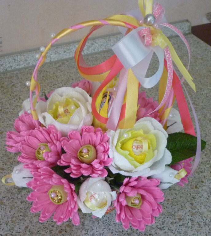 Мои корзинки с хризантемками