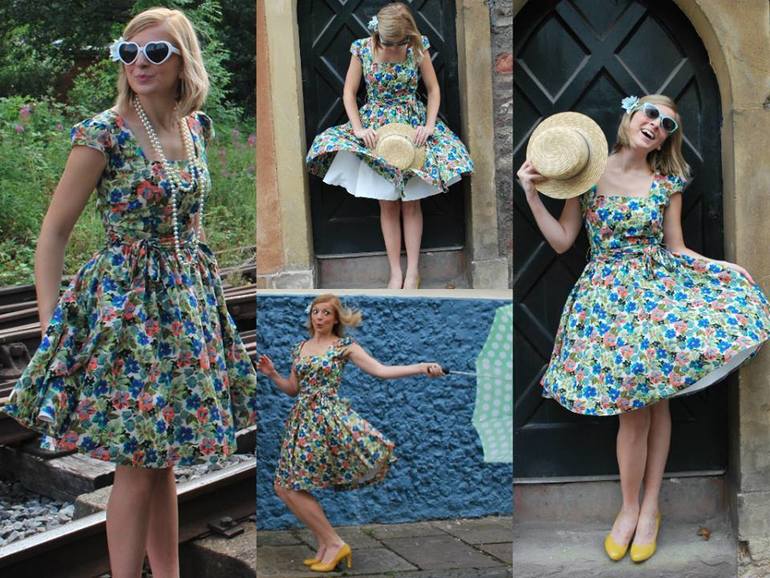 Платья в стиле ретро, Pin Up, Стиляги