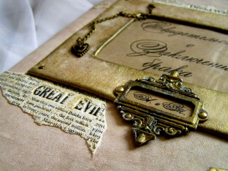 Папочка для свидетельства о браке