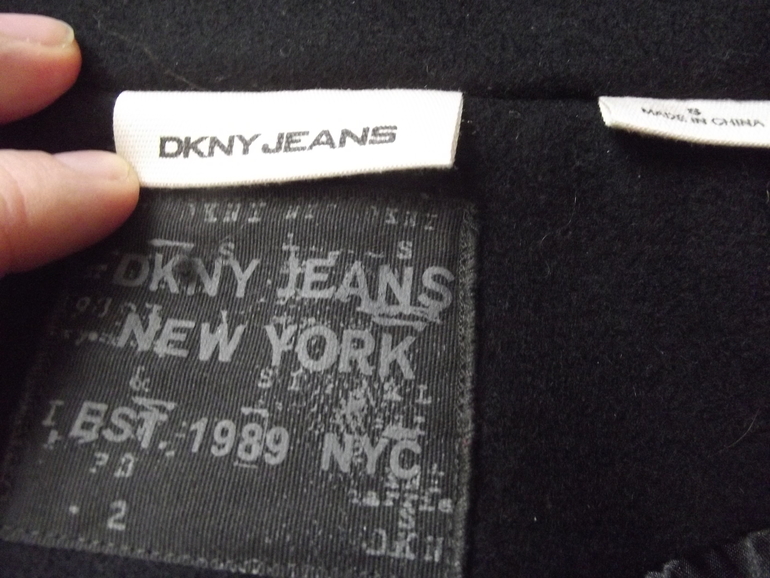Новое пальто Donna Karan S, шерсть, оригинал