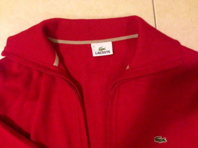 Мужской свитер Lacoste, оригинал