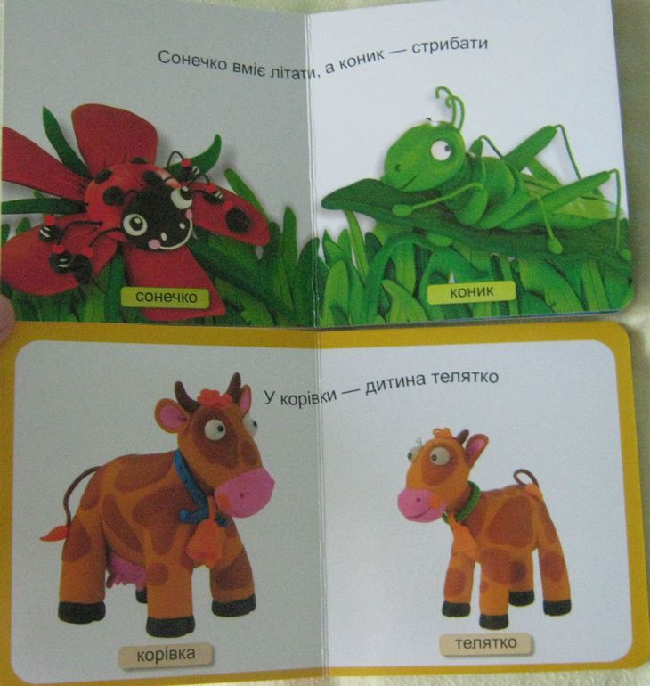 Наши книжки-картонки. Начинаем читать. Часть 2.