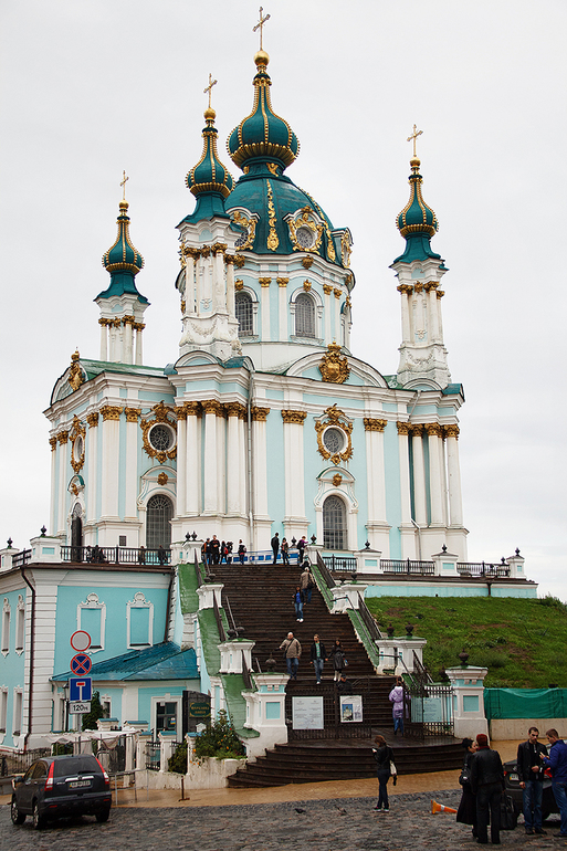 Киев. Андреевская церковь.