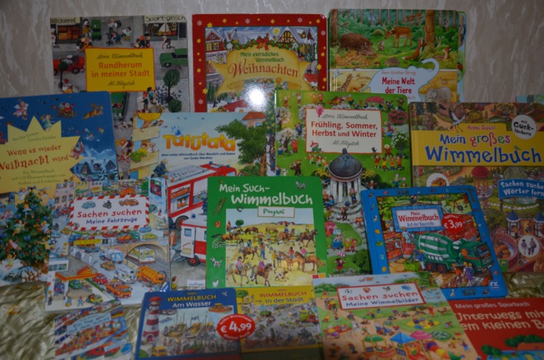 Wimmelbuch.Огромное количество фото