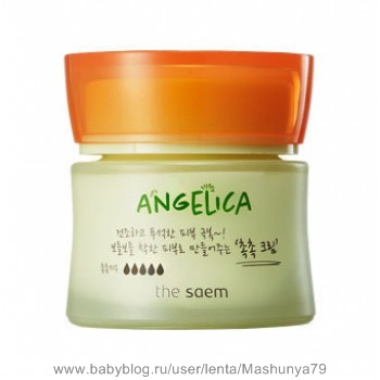 Серия с гиалуроновой кислотой для увлажнения The Saem Angelica Chock Chock