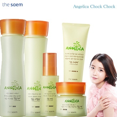 Серия с гиалуроновой кислотой для увлажнения The Saem Angelica Chock Chock