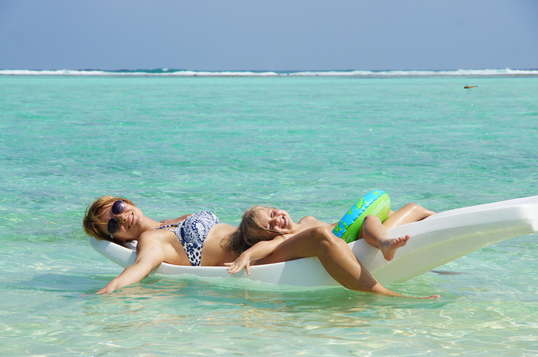 Про Мальдивы с двумя маленькими детьми