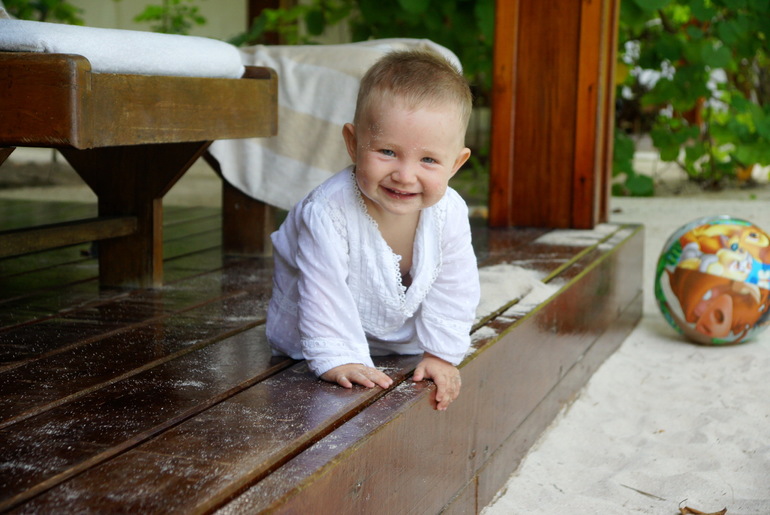 Про Мальдивы с двумя маленькими детьми