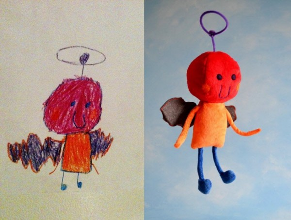 Игрушки по рисункам ваших деток!