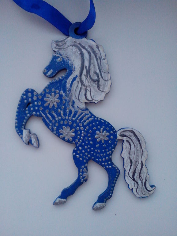 Лошадки-сувениры к Новому году