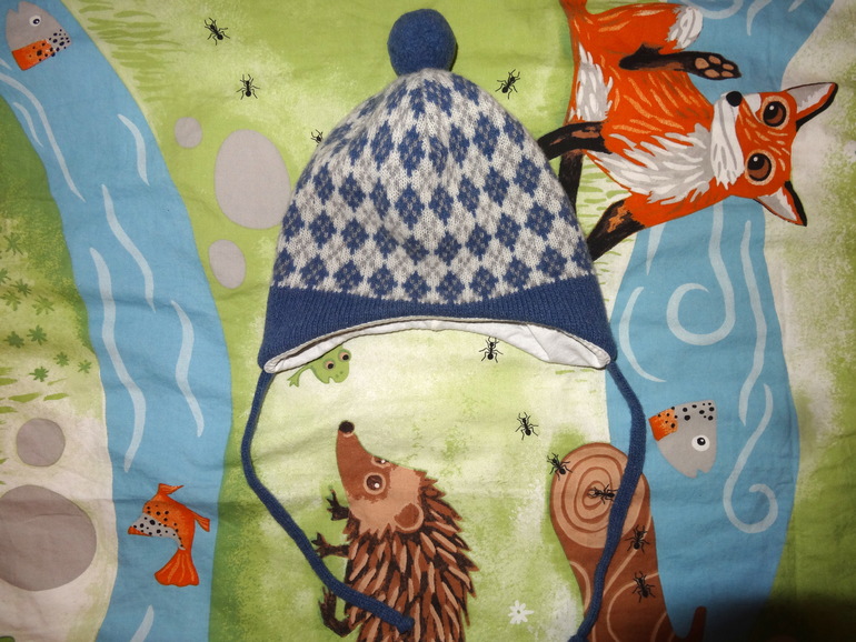 Шапка новая на ОГ 46-48см - 300 руб