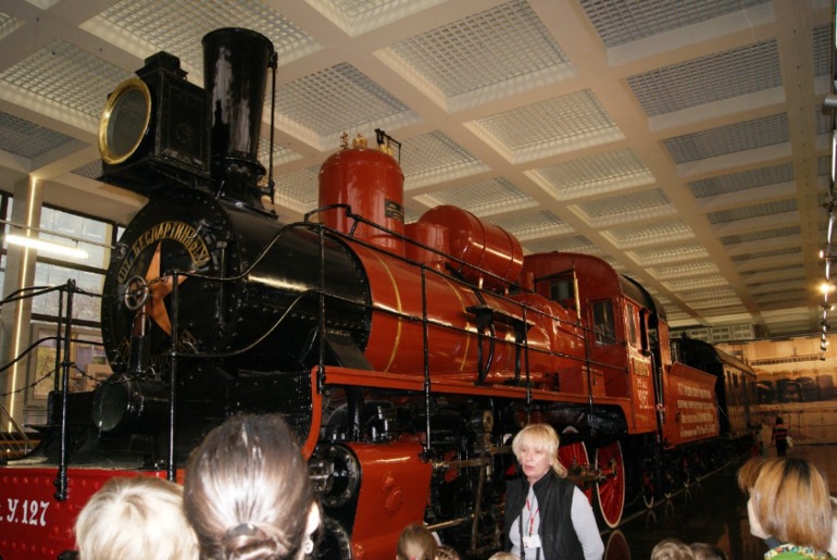 Паравозия в музее РЖД