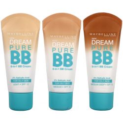 Maybelline Dream Pure BB SPF15 для проблемной кожи
