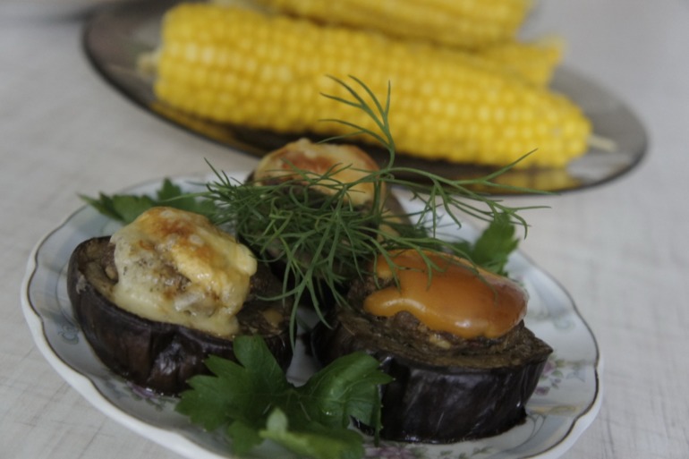 Небольшое застолье по окончанию отпуска