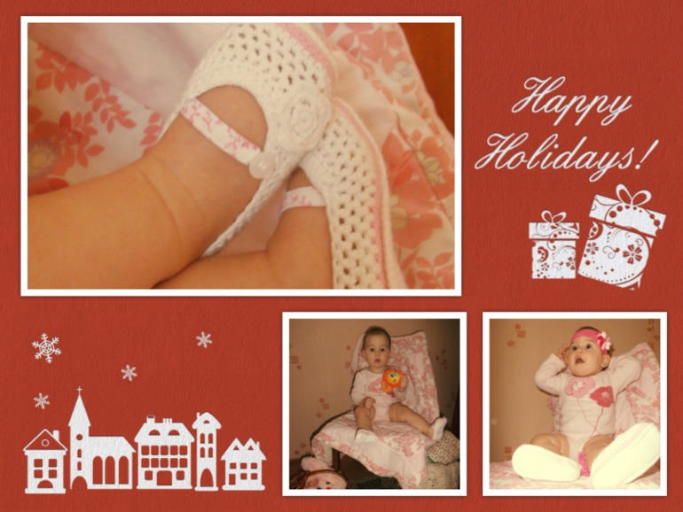 С опозданием !! Наши 8 месяцев!