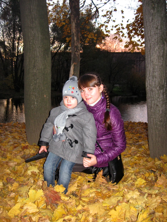 Наши осенние прогулочки!!!