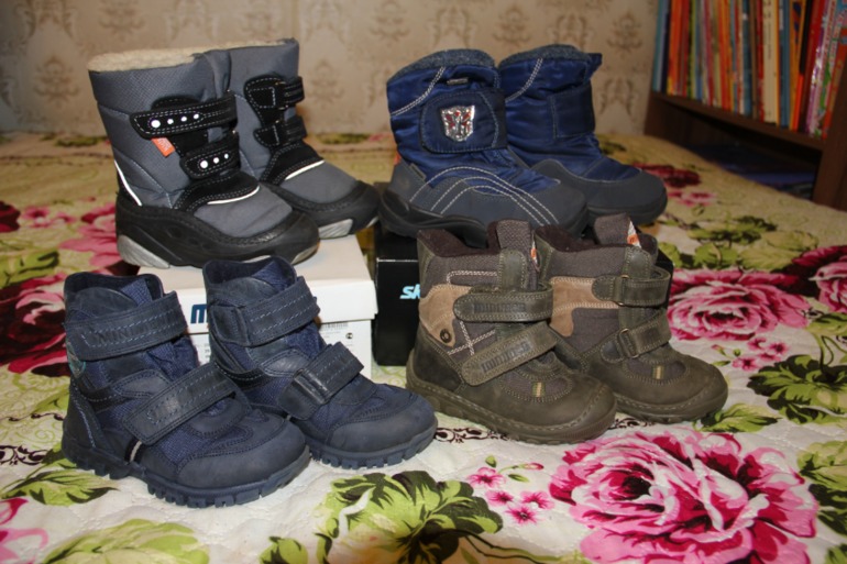 Обувь весна, зима. Скандия, минимен, демар и др.