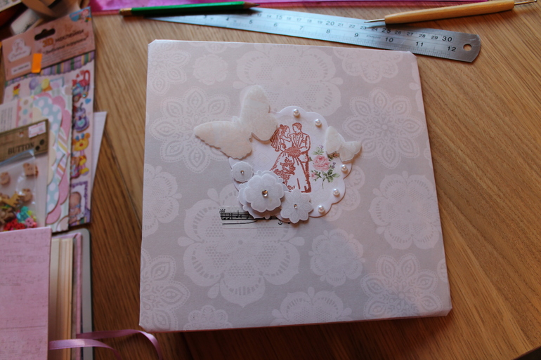 Фотоотчетс МК по альбому от 19.10