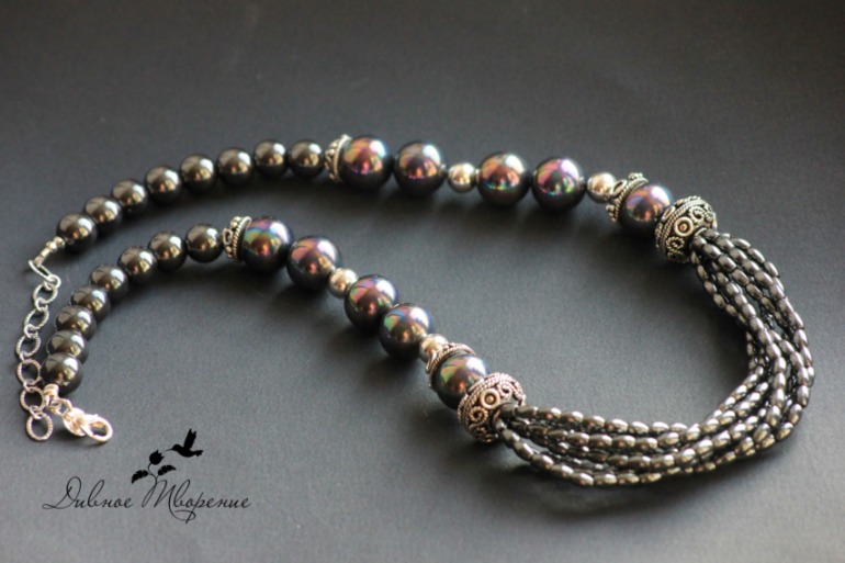 Украшения из гематита..