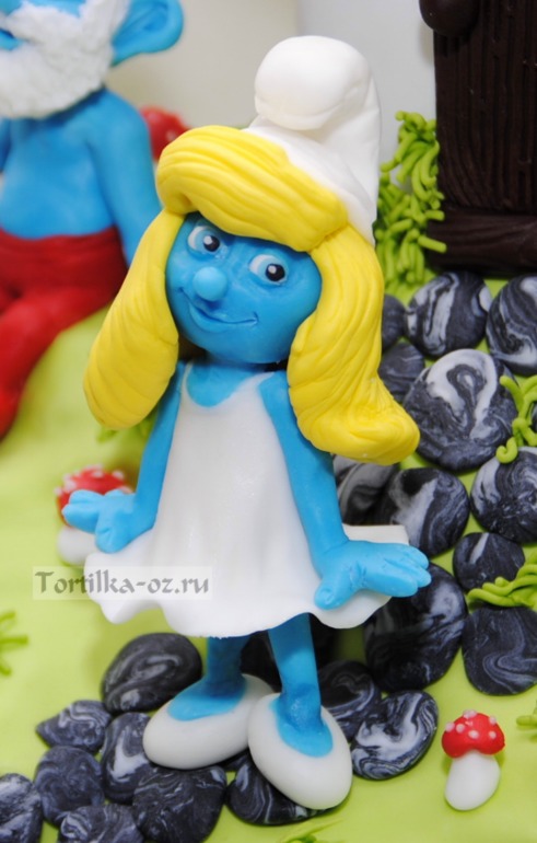 Торт Смурфики