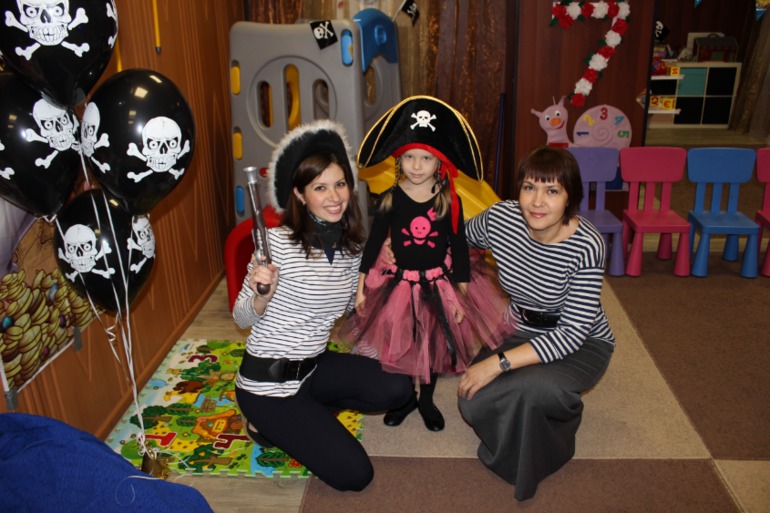 Пиратский День Рождения Ксюнделя!