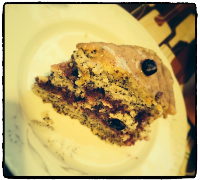 Торт маковый