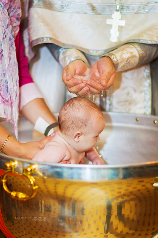 Крещение Виктории! Вторая часть. Фотосет от Катерины.
