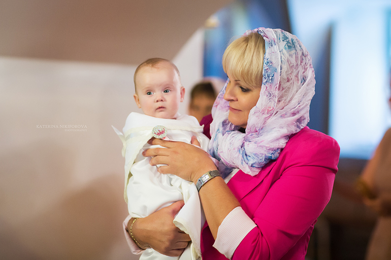 Крещение Виктории! Вторая часть. Фотосет от Катерины.