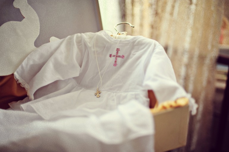 Крещение Виктории!