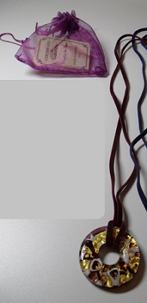 Часы мужские и женские. Кулон - муранское стекло.