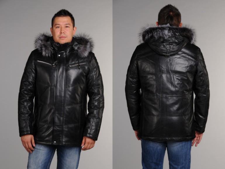 Кожаные куртки и пуховики!Налетай!Новая зимняя коллекция!