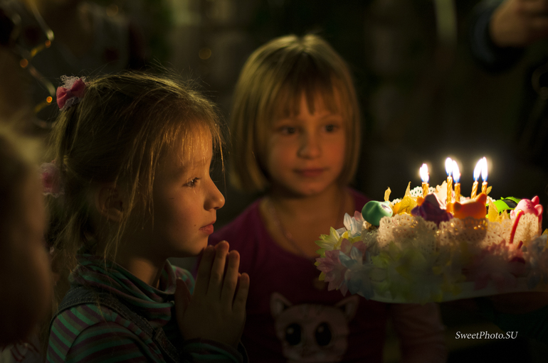 Фотосъемка детского дня рождения.