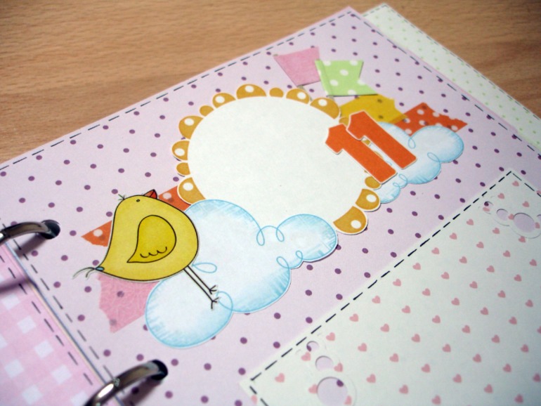 Блокнот для малышки №14