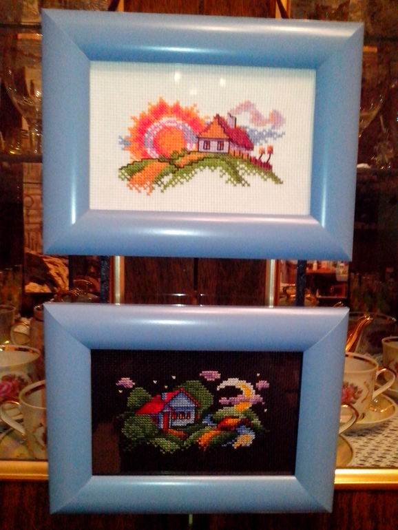 Немного вышивки и много поделок. (много фото)