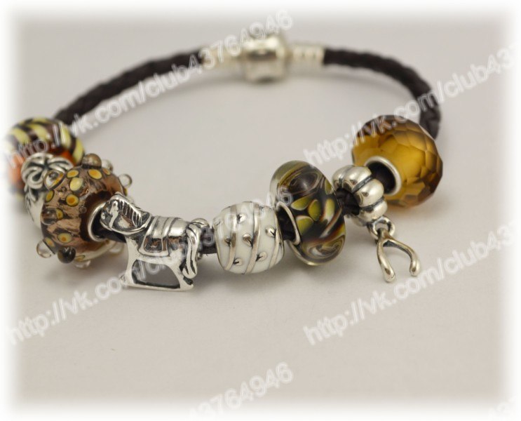 Украшения в стиле pandora из серебра 925 пробы