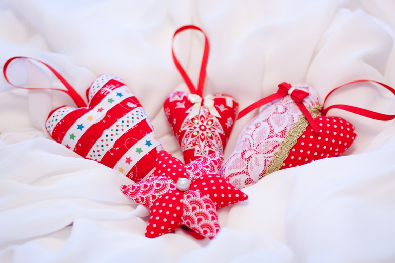 Новогодний набор в стиле Тильда Красный