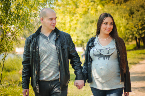 Наша осенне-беременная фотосессия (36-37 неделя)