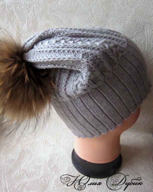 Шапочки взрослые...зима...