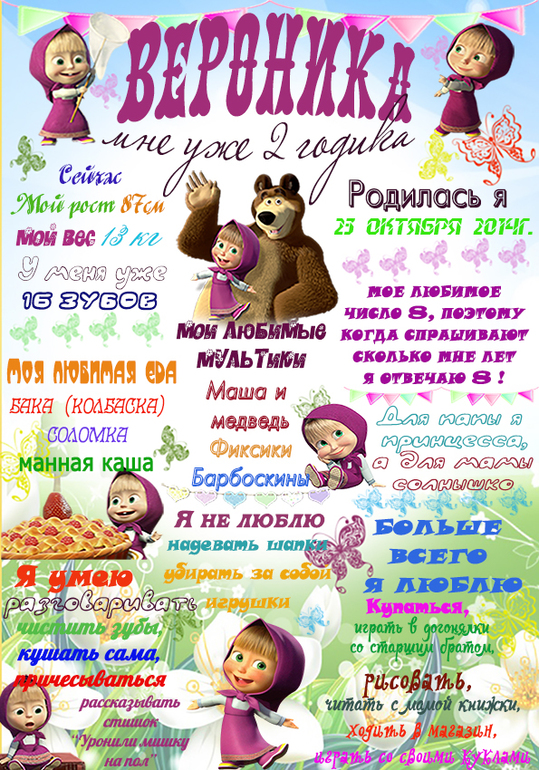 Когда родилась маша. Маша и медведь плакат. Плакаты для девочек. Плакат на день рождения 2 года девочке. Плакат Маша и медведь с днем рождения.