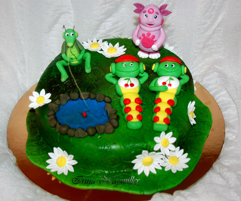 Торт с Лунтиком