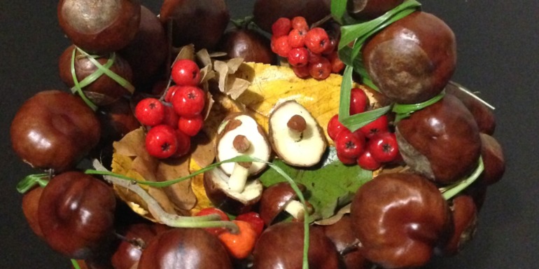 В садик на выставку.