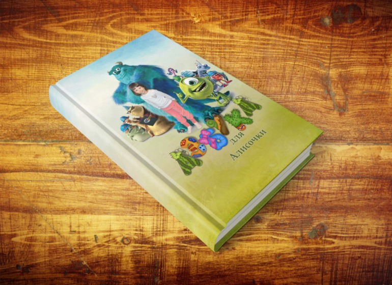 Фотокнига-азбука с участием вашего ребенка.
