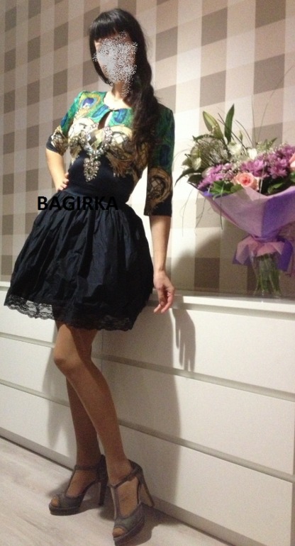 ГОД СИНЕЙ ЛОШАДИ в чудесном платье! Новые фото !!!