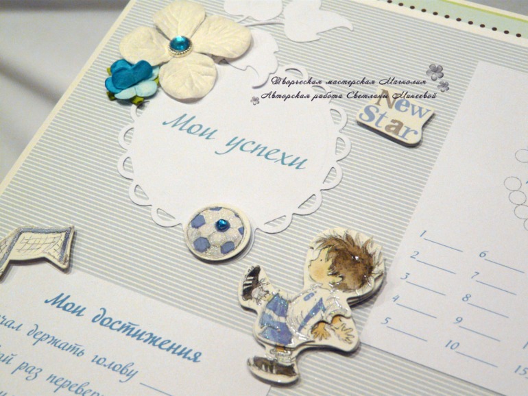 Большой фотоальбом для Матвея и папка для документов