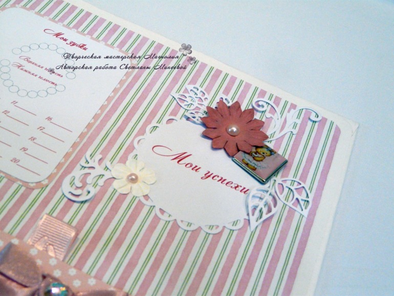 Альбом для девочки Первый годик