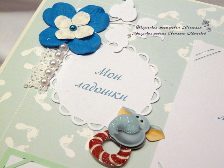 Большой фотоальбом для Матвея и папка для документов