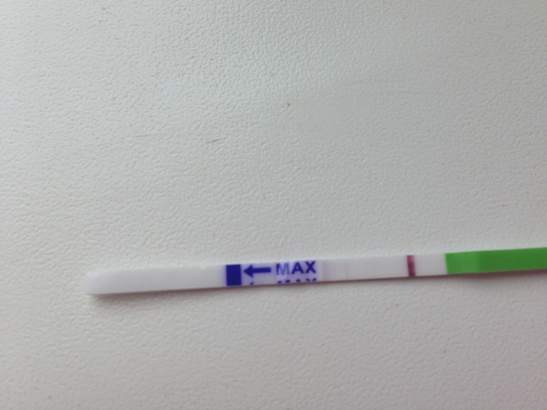 Вот тест на беременность посмотрите ))