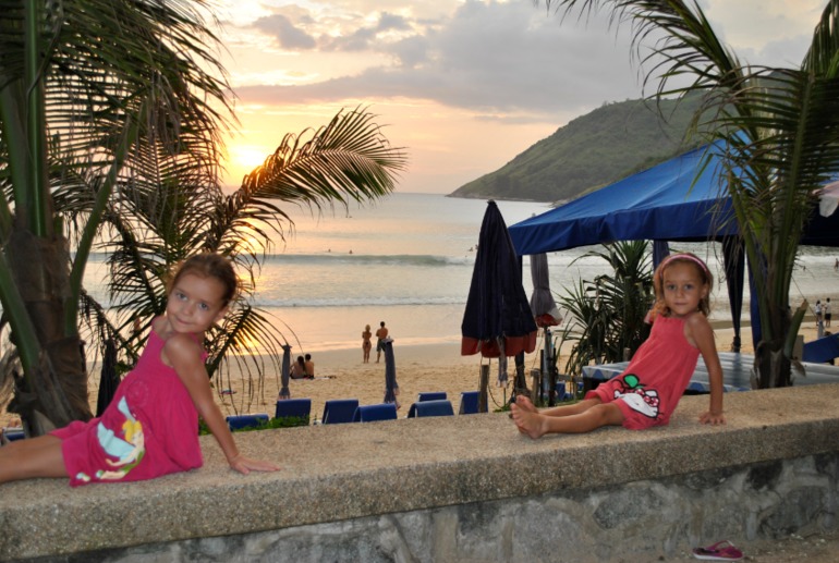 Красивый закат на Найхарне и мои модельки))) (ноябрь, 2013)