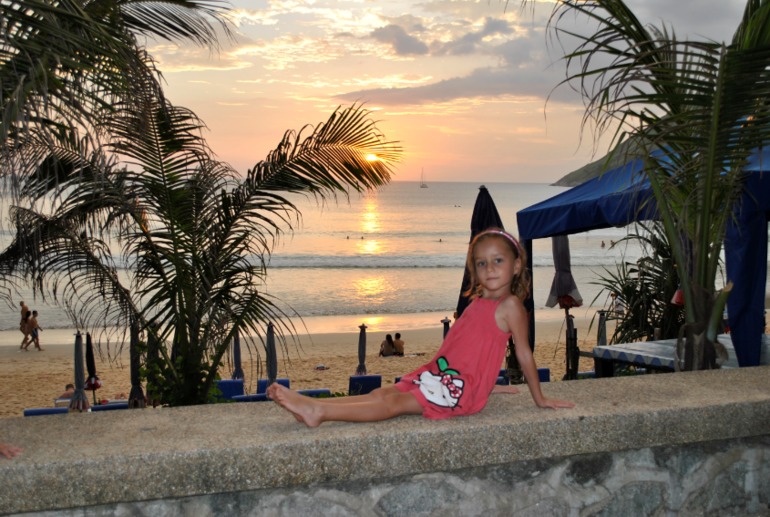 Красивый закат на Найхарне и мои модельки))) (ноябрь, 2013)